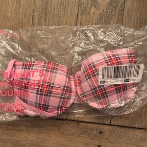 PINK Victoria's Secret Light Pink Strapless Bra